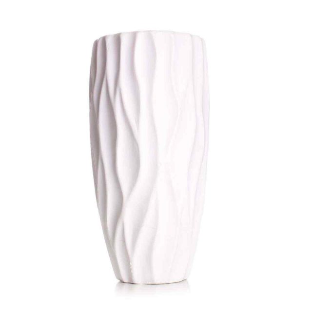 White decorative vase